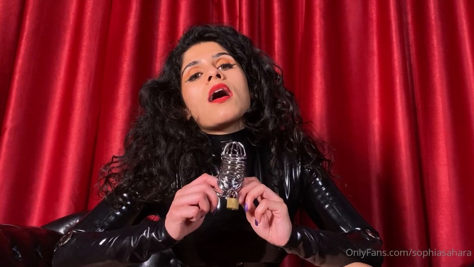 Mistress Sophia Sahara - You will be in chastity for Me